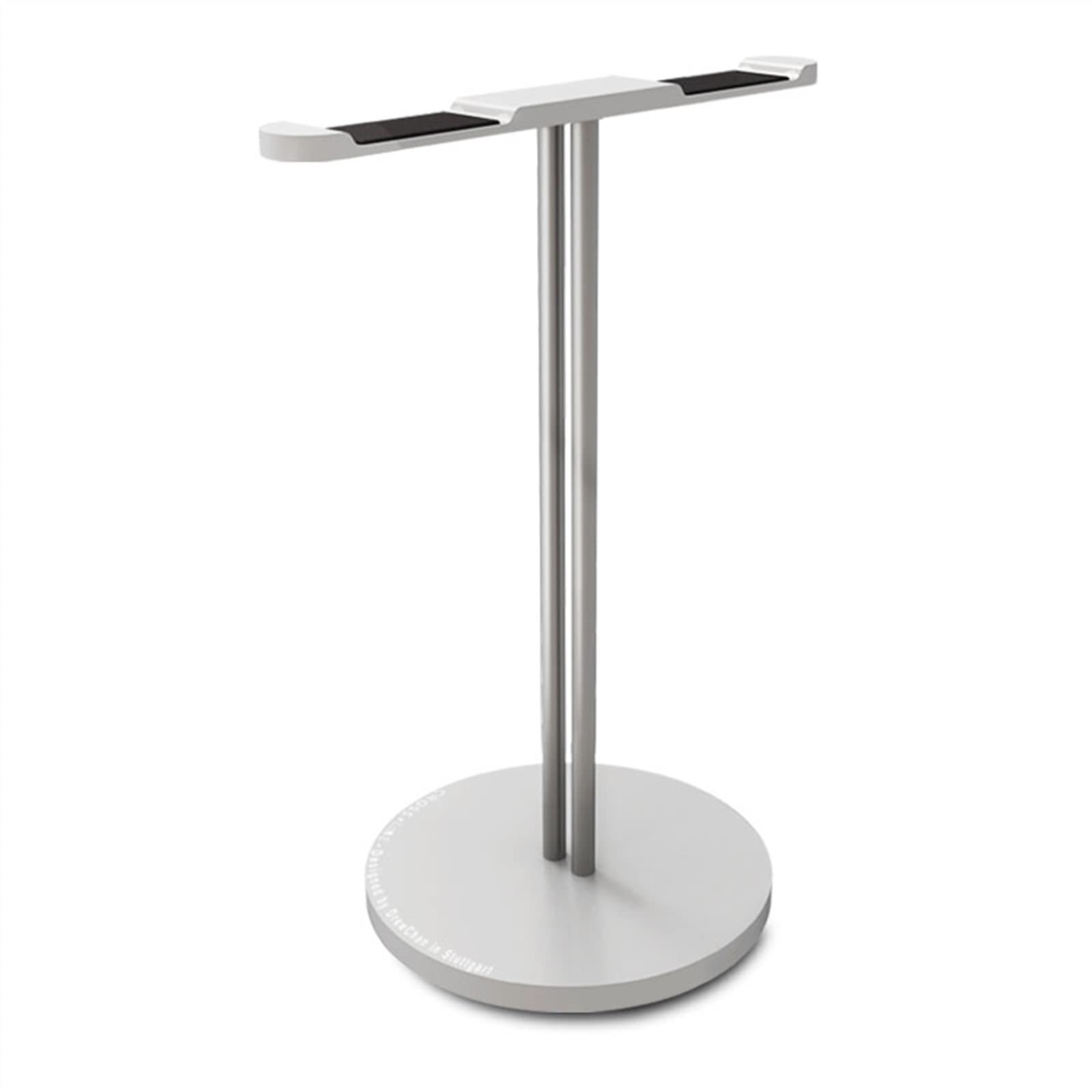 Supporto per Cuffie, Gancio per Auricolari, Supporto da scrivania in Alluminio per Due Auricolari con Cuscinetto Antiscivolo per Videogiochi.