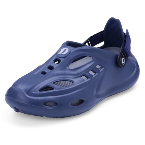 Image of DOCTOR EXTRA SOFT Men's Sports Extra Padding Casual Clogs /Sandals with Adjustable Back Strap for Adult| Comfortable & Lightweight| Stylish & Anti-Skid| Everyday Use Waterproof Mules Gents & Boys D-531