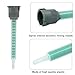 Moicstiy 20Pcs Epoxy Adhesive Mixing Nozzle Tip, Resin Mixer Adhesive Applicatior for 50ml(1:1 & 2:1 ratios,16 Element)
