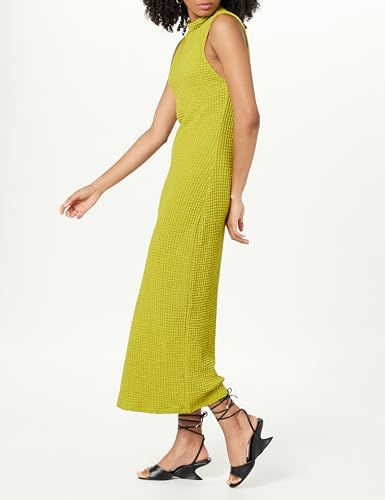 The Drop Women's Lena High Neck Textured Midi Dress4