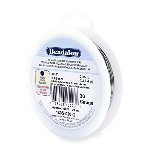 Beadalon 180S-020-Q 316L Stainless Steel Wrapping Wire thumb #2