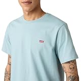 Levi's Ss Original Hm Tee Stone Blue Jersey, Stone Blue, S