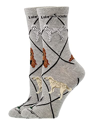 Labradoodle Socks for Women Gift for Dog Lovers2