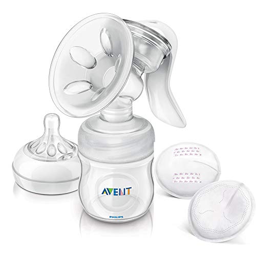 Philips Avent Ultra Comfort - Bomba de pecho manual, 125 ml