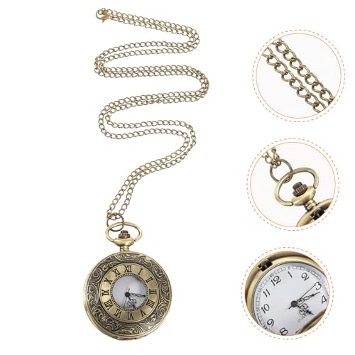 LIFKOME Capa flip retrô vintage o estudante relógios bolso antigos relógio bolso rosa relógios para