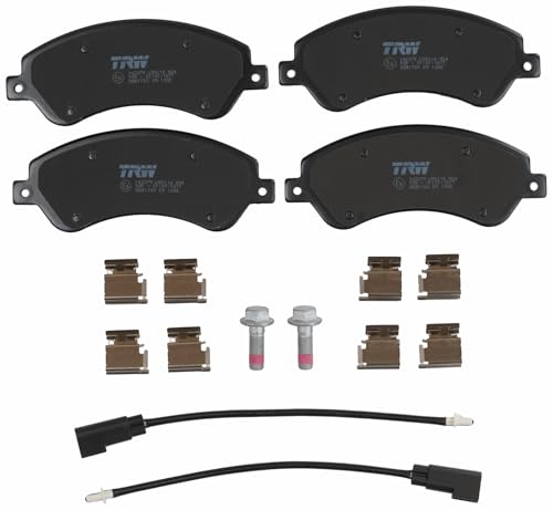 Trw GDB1723 Pastiglie Freno Set Di 4 Para Ford Transit Furgone (Fa_ _) 2006-2014 Assale Anteriore E Altri Veicoli
