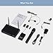 Phenyx Pro Wireless Microphone System, VHF Wireless Mic Set with Handheld/Bodypack/Headset/Lapel Mics, Stable Signal, Cordless Microphone for Singing, Karaoke, Church, DJ (PTV-1-1H1B)