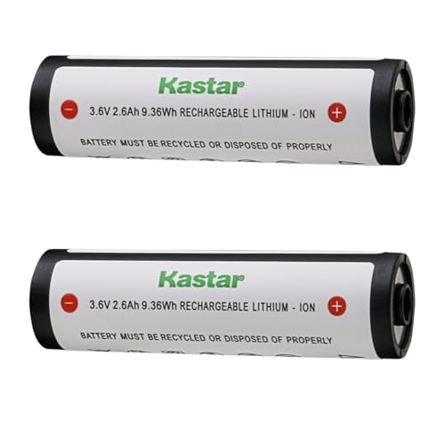 Kastar 2-Pack 3.7V 2.6Ah 74175 Lithium-ion Battery Compatible with Streamlight 74175 Li-ion Battery Streamlight flashlights and headlamps