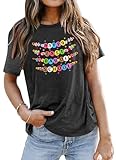 VVNTY Happy Last Day of School Shirt Women End of Year Teacher T Shirt School Graduation Tee Teacher Last Day Shirts