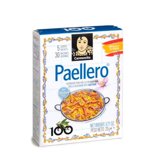 Paellero Paella Seasoning from Spain (5 packets)