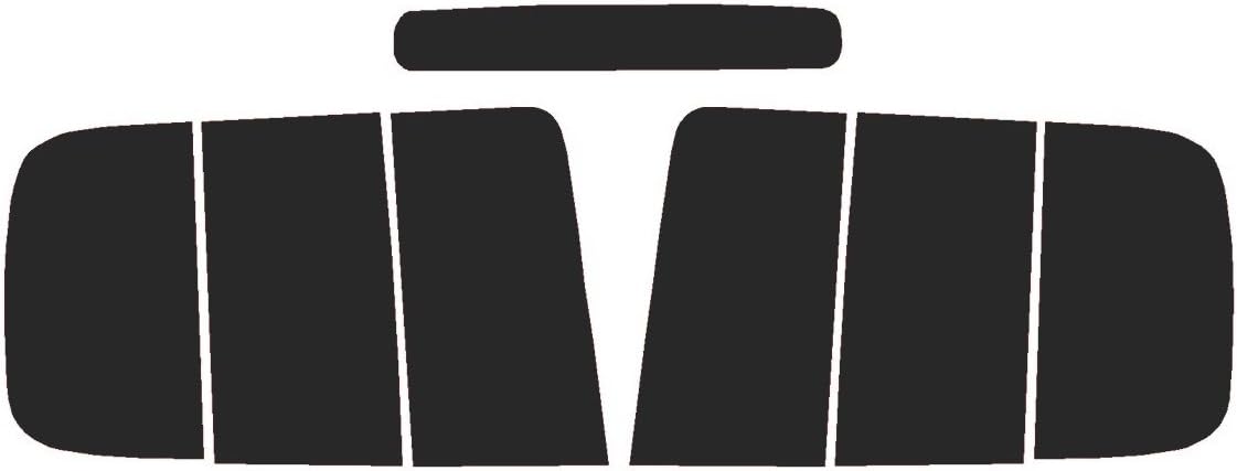 Precut Vinyl Tint Cover for 2005-2009 Ford Mustang Taillights (20% Dark Smoke)
