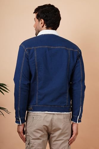 Image of Pure Cotton Enzyme Washed Biker Jacket /Casual Jacket - Black /Grey
