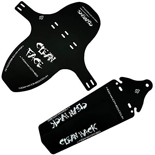 Guardabarros para VTT Noé y Theo XL: evita salpicaduras con un diseño negro fácil de limpiar