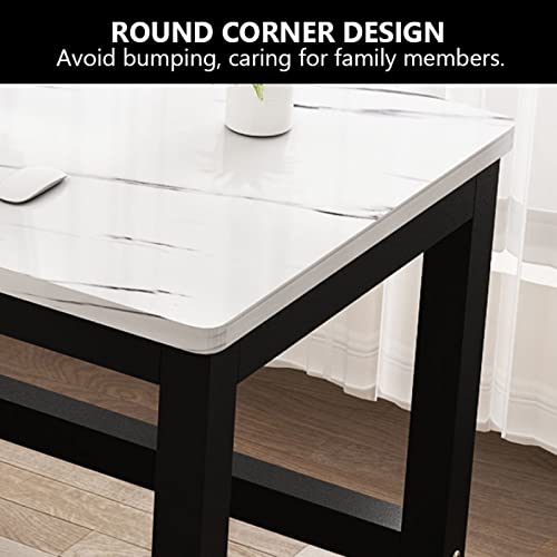 Bureau d'ordinateur moderne table d'étude compacte 31 pouces