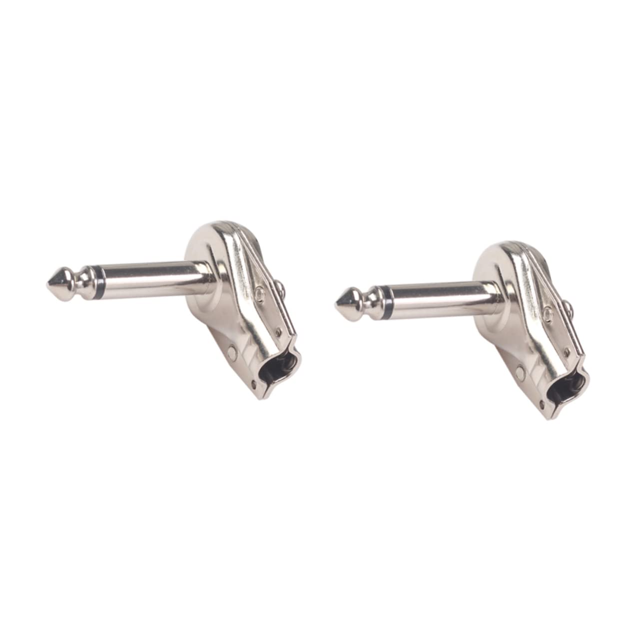 Toyvian 20stücke Effektpedal Verbindungskabel Adapter Für Gitarrenpedal-board Silberne Für Signalübertragung Und Platzsparende Nutzung