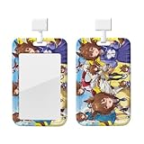 IDカードホルダー ウマ娘 アグネスタキオン ネームホルダー パスケース 縦型 IDカードケース 人気 かわいい おしゃれ 定期入れ 名刺入れ 社員証 学生証 ネックストラップ付き 軽量 薄型 メンズ レディース 飾り 携帯便利 通勤 通学 プレゼント