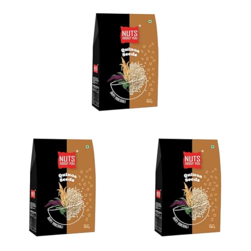 Image of Nuts About You Quinoa Seeds, 200 g | kinoa | Raw | Premium | 100% Natural| Diet Food (Pack of 3)
