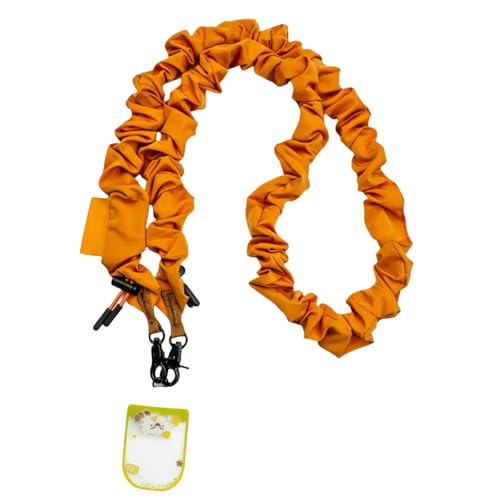 YYDPYZBD Cordon pour téléphone Lonyard Ropir Élastique Répositique Corde Seplace Sapplace Corde-Orange