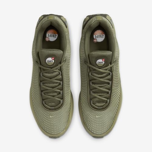 Nike Air Max Dn Shoes (DV3337-201, Medium Olive/Neutral Olive/Cargo Khaki/Black) Size 124