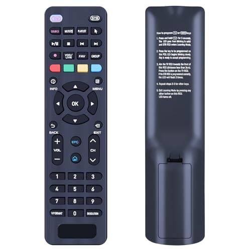 GOUYESHO Télécommande de Remplacement pour Dreamlink Formulate Z10 Pro Max, Z10 Pro, Z8 Pro, Z8, Z+, Z + Neo, Z Nano, Z Alpha, Z7+, Z7+ 5G, ZX, ZX 5G, CC,...