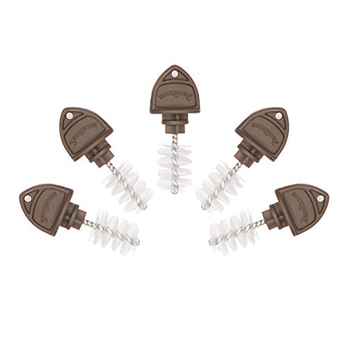 Beer Tap Plugs Brush, Beer Faucet Brush Plugs for Draft Beer Faucet Cap - 5 Pack
