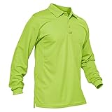 Picture of MAGCOMSEN Mens Polo Shirts Long Sleeve Mens Golf Shirts T Shirts Fishing Shirts Work Shirts Casual Shirts Quick Dry Polo Shirts Summer Shirts Golf Polo Shirts for Men