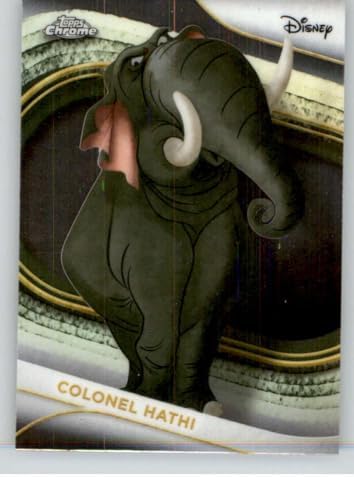 2025 Topps Chrome Disney #110 Colonel Hathi Official Nonsport trading card in Raw (NM or Better) Condition image 3