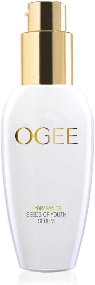 Seeds of Youth Serum - Hyaluronic Acid Serum for Face - Firming, Plumping & Hydrating Serum for Fine Lines and Wrinkles - Certified Organic & Made in USA
