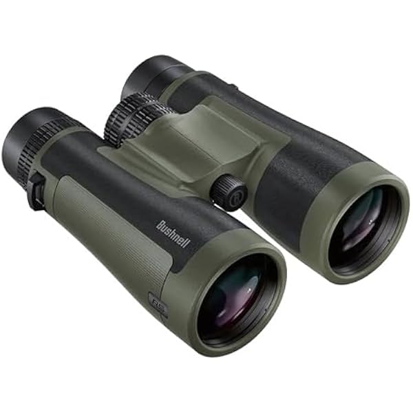Bushnell Lornetka R5 12 x 50 z uprzężą na klatkę piersiową Vault Lite powłoki Phase 3 powłoki dielektryczne bariera EXO wodoodporność IPX7 lornetka do oglądania dalekiego zasięgu i polowania