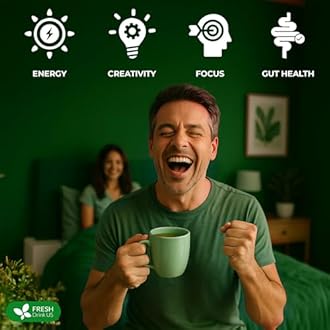 FreshDrinkUS, 24 Packs of Premium Herbal Support Tea – Ginseng Six Treasure Blend, 9 Powerful Ingredients, 10g/Bag – Men's Wellness Tea with Ginseng and Five Treasure Aid Root.