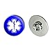 Star Of Life Medical Health EMT RN MD Metal 1.1