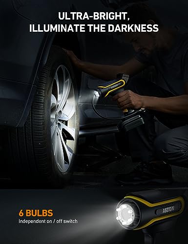 image for AstroAI Tire Inflator Air Compressor Cordless Car Tire Pump with 20V R