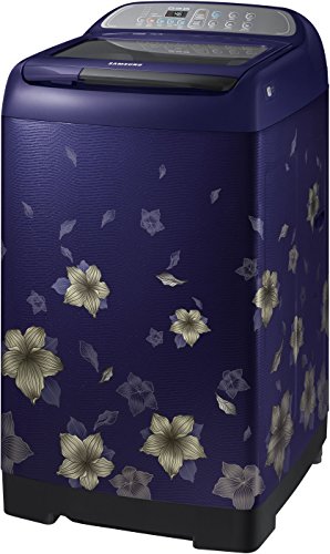 Image of Samsung 7 kg Fully-Automatic Top Loading Washing Machine (WA70M4010HL /TL, Star Flower Blue, Wobble Technology)