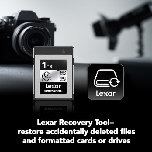 Lexar Tarjeta de Memoria Profesional CFexpress Tipo B Silver 4.0 de 1 TB, para fotógrafos, videógrafos, hasta 3600/3000 MB/s, Video 8K (LCXEXS4001T-RNENG) - imagen 8