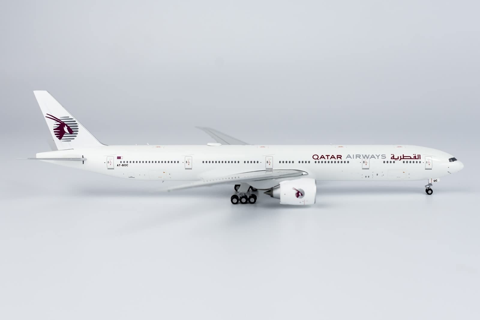1/200　Qatar Airways Boeing 777-300ER Qatar Airways Boeing 777-300ER A7-BAC GeminiJets G2QTR477 Scale 1