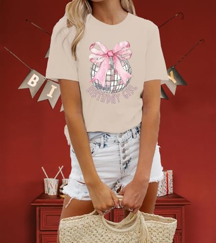 Image of Happy Birthday Shirts for Women Cute My Day My Way Birthday Girl T Shirt