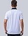 3-Pack Mens Golf Shirt Performance Sport Short Sleeve Moisture Wicking Dry Fit Golf Polo Active Shirts for Men (Set 7, XX-Large)