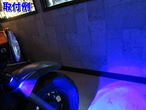 Amazon | Z1-2BL 大口径レンズ搭載 爆光 ストロボ LEDライト 青