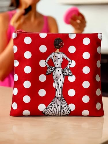 illustrArte Trousse Maquillage Flamenco 25x26 cm – María Blanche – vue 4