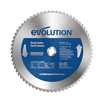 Evolution Power Tools 66TBLADE Metall Sägeblatt 355mm