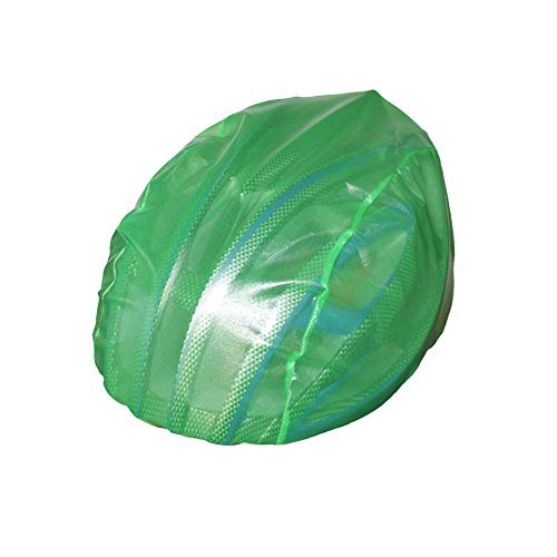 Aesy Casco de Ciclismo, A Prueba de Viento Polvo Cubierta de Lluvia Impermeable MTB Road Bicicleta Ciclismo Casco Ultraligero Cubre (Verde) Cover