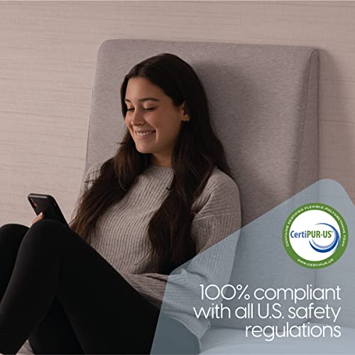 Milliard Bed Wedge Pillow With Memory Foam Top | Cooling, Breathable And Washable Cover | Helps With Acid Reflux And Gerds, Reduce Neck And Back Pain, Snoring, And Respiratory Problems | 7.5 Inch #TOP5