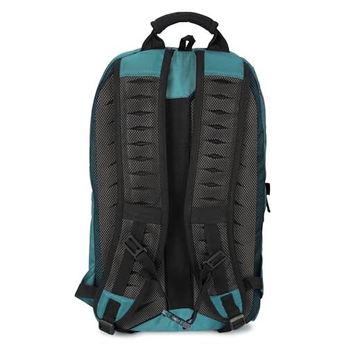 Image of SWISS MILITARY Dazzler 15.6 Inch Laptop Backpack with Unique Canopy Design, Quick Access Pockets, 26L Capacity, Durable EVA Moonlift Back Support, Organizer Compartment, Ventilated Mesh