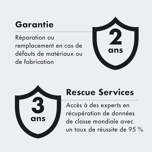 LaCie Rugged Mini 4To, Portable 2.5", Disque Dur Externe pour PC Mac iPad & iPhone, Data Rescue Service (LAC9000633)