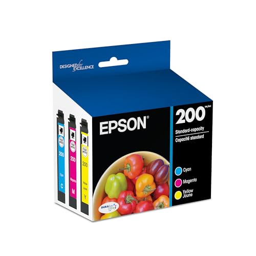 Epson 200 Genuine Ink Standard Capacity 3 Color Combo Pack T200520