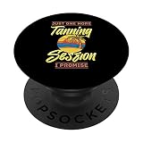 Lettino abbronzante abbronzante Spray Salon Citazioni Indoor Sun Bathing PopSockets PopGrip Intercambiabile