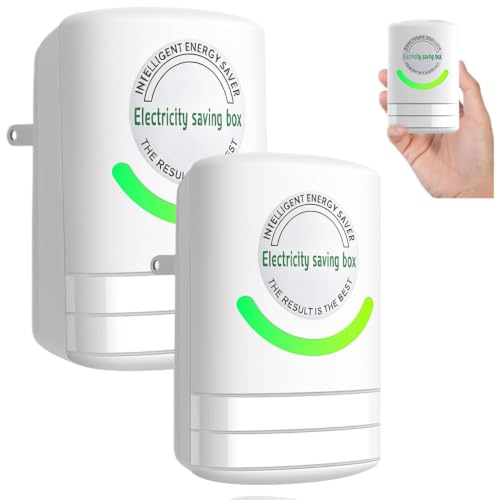 Upgrade Stopwatt Household Current Regulator Device, Intelligent Circuit Protection Adapter, 90V-250V 30KW US Plug Wall Adapter for Home and Office Use(2 Pack) by OJJ - Used condition - US$13.93