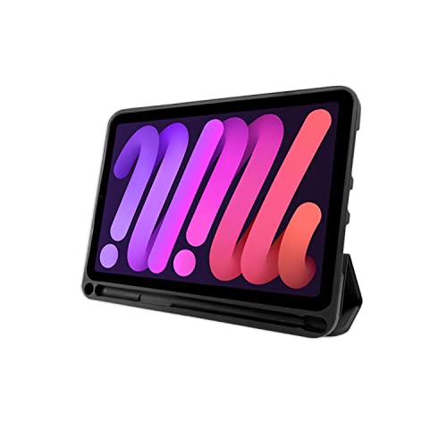 Lobwerk Case for Apple iPad Mini 6 2021 6th Generation 8.3 Inch Smart Cover Case with Stand Function