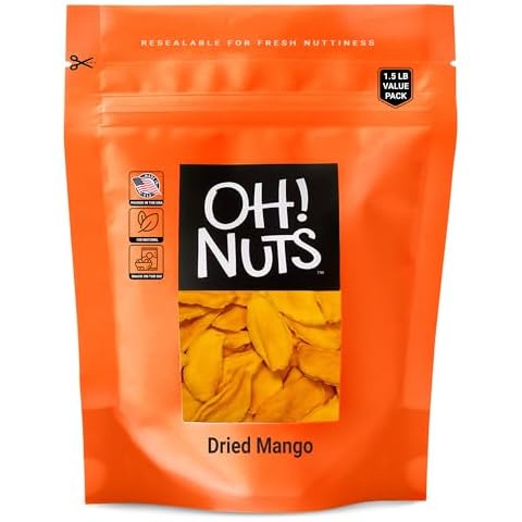 Oh! Nuts Tropical Exotic Dried Mango Cover