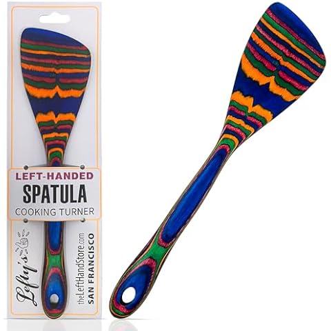 Lefty’s Left Handed Spatula Turner - Pakka Kitchen Tool - Great for Cooking, Fipping, Turning Food, Egg Flipper, General Purpose - Gifts for Left-Handed People, Lefty, Adults, Chefs and Women Cover
